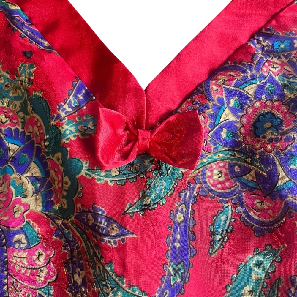 Vintage 90s Morgan Taylor Intimates and Sleepwear floral print nightgown size L - Picture 4 of 10